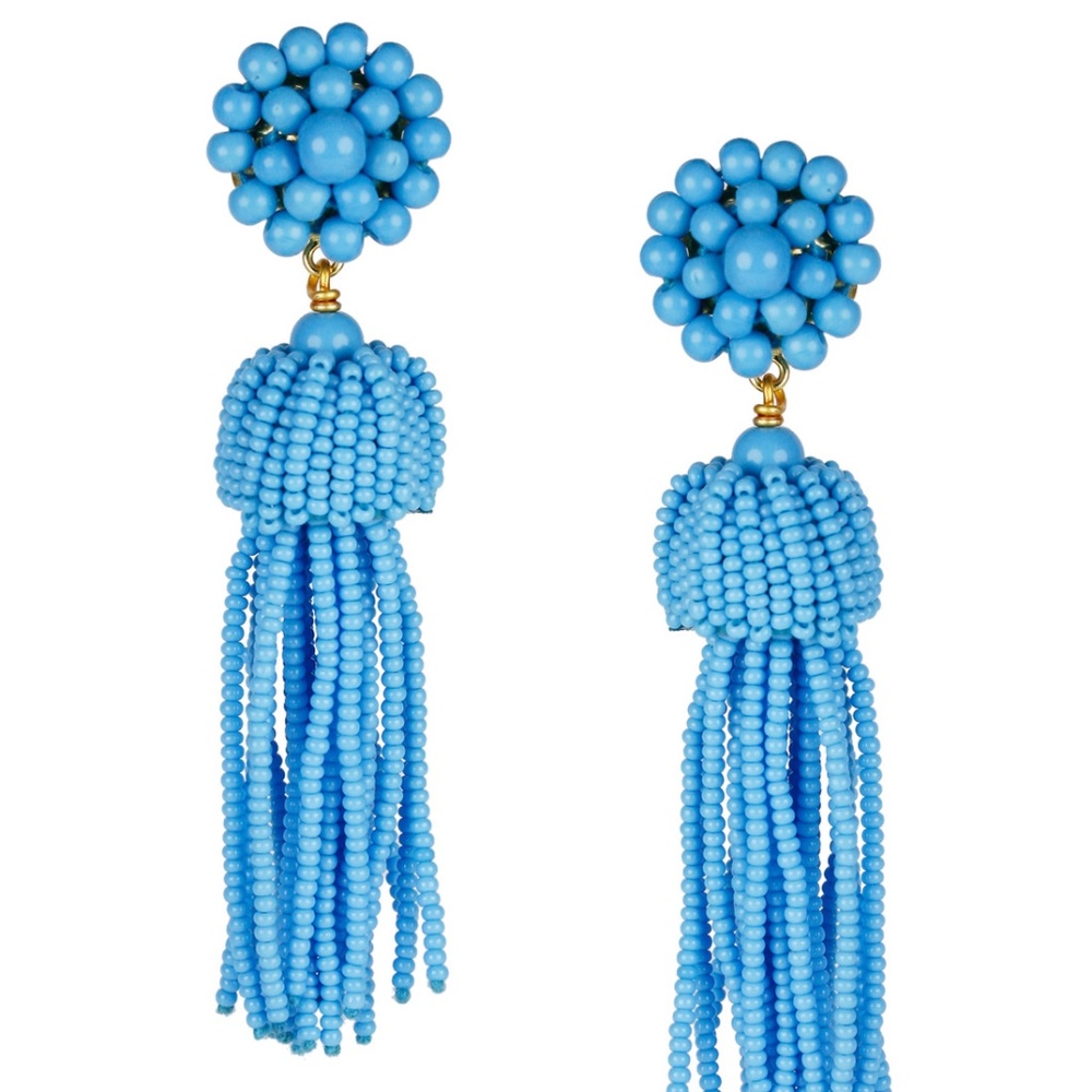 Lisi Lerch Beaded Tassel Earrings